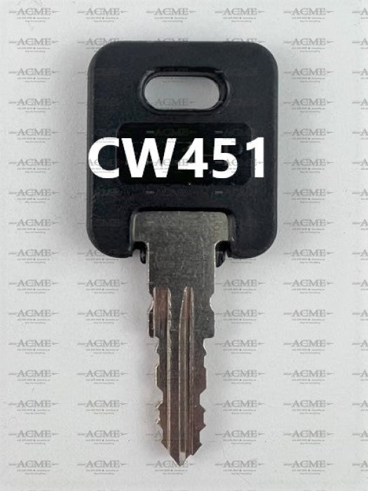 Fastec FIC CW401 to CW451 Replacement Key | AcmeKey.ca USA & Canada ...
