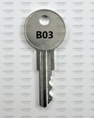 Husky Tool Box B03 Replacement Key