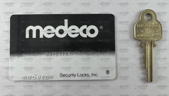 Medeco SKY 04 Keyway High Security Cut Key