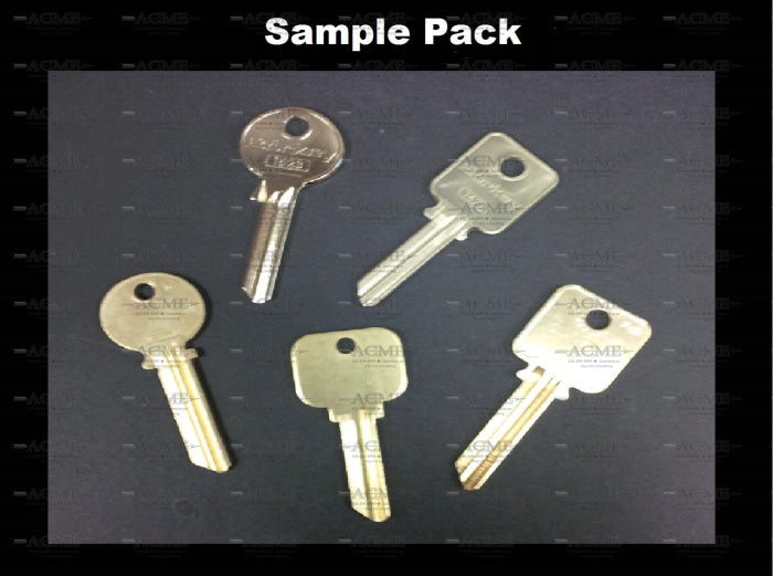 Medeco Aftermarket Key Blank Sample Pack | AcmeKey.ca USA & Canada ...